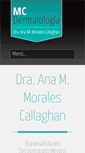 Mobile Screenshot of mcdermatologia.es